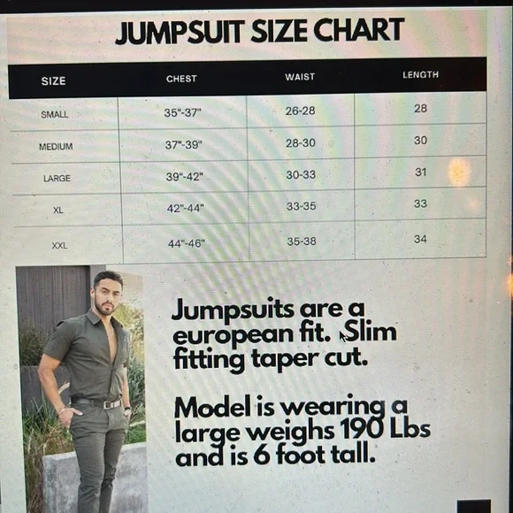 Romperjack men’s size Large one-piece like new condition Navy plaid - Picture 9 of 9